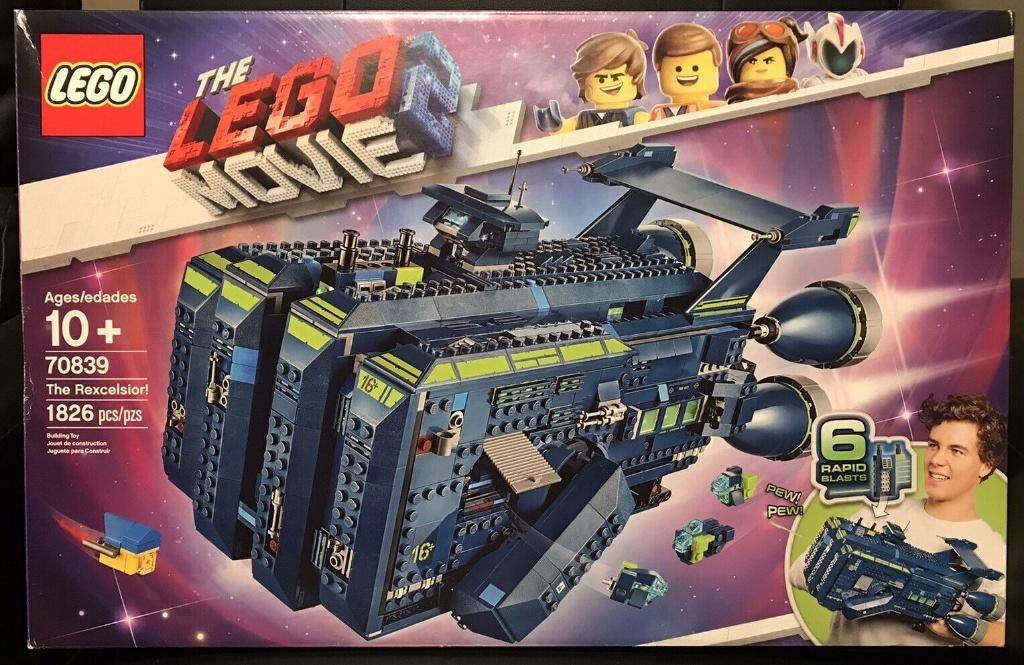 Lego 70839 The Rexcelsior Lego The Movie 2 Nieuw in doos !!, Ophalen, Nieuw, Complete set, Lego
