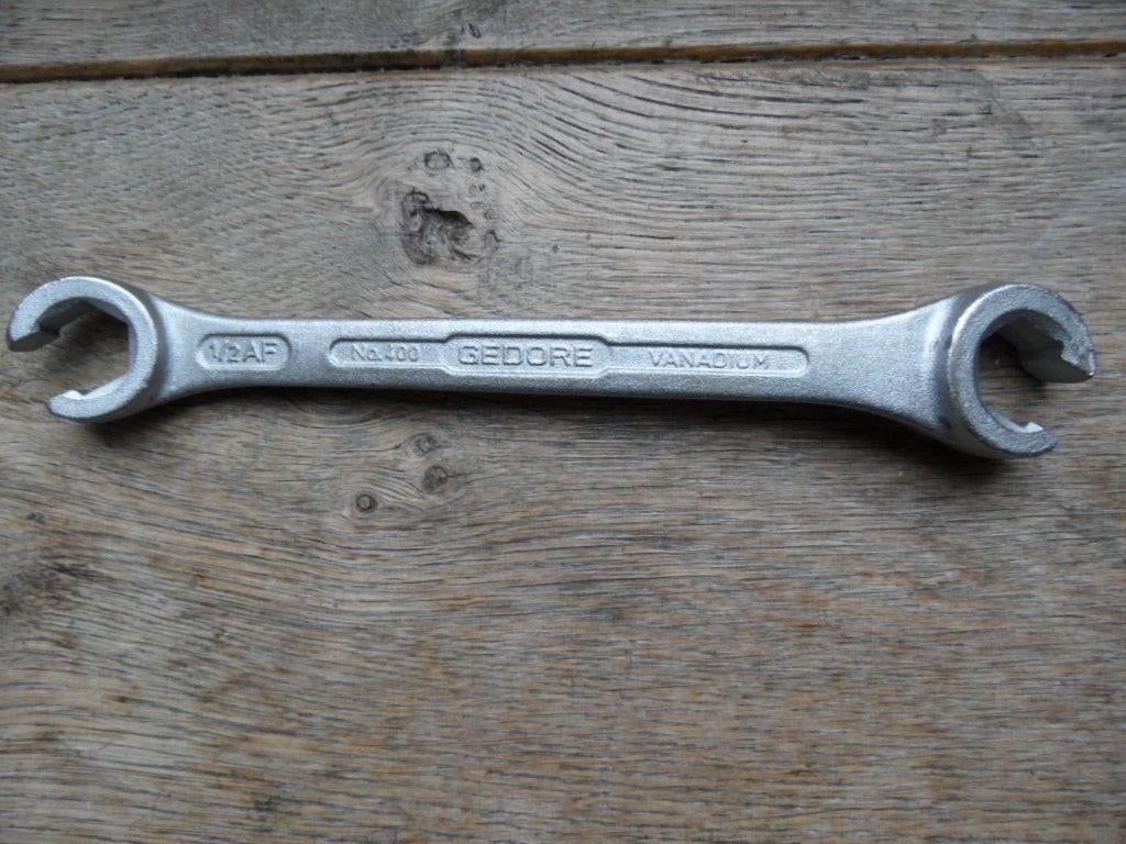 Gedore No 400 open ringsleutel 1/2 9/16, Ophalen of Verzenden, Zo goed als nieuw