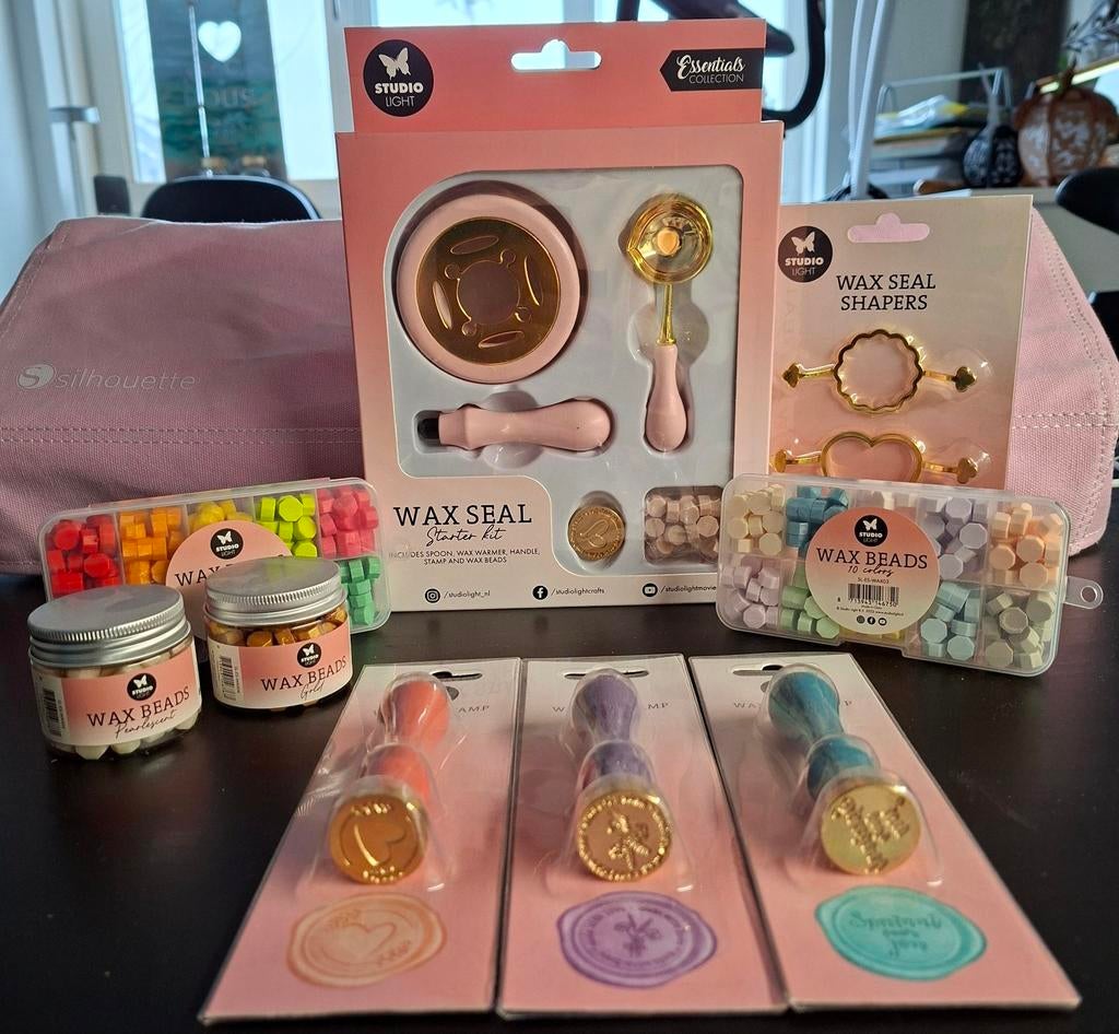 Wax zegels kit alles nieuw, Hobby en Vrije tijd, Knutselen, Nieuw, Ophalen of Verzenden