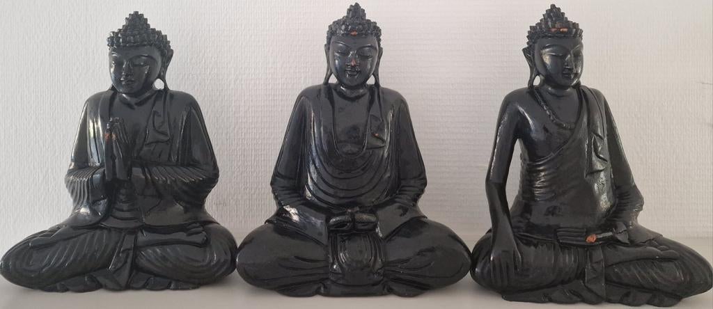 Grote Boeddha beelden van hout, Ophalen of Verzenden, Gebruikt