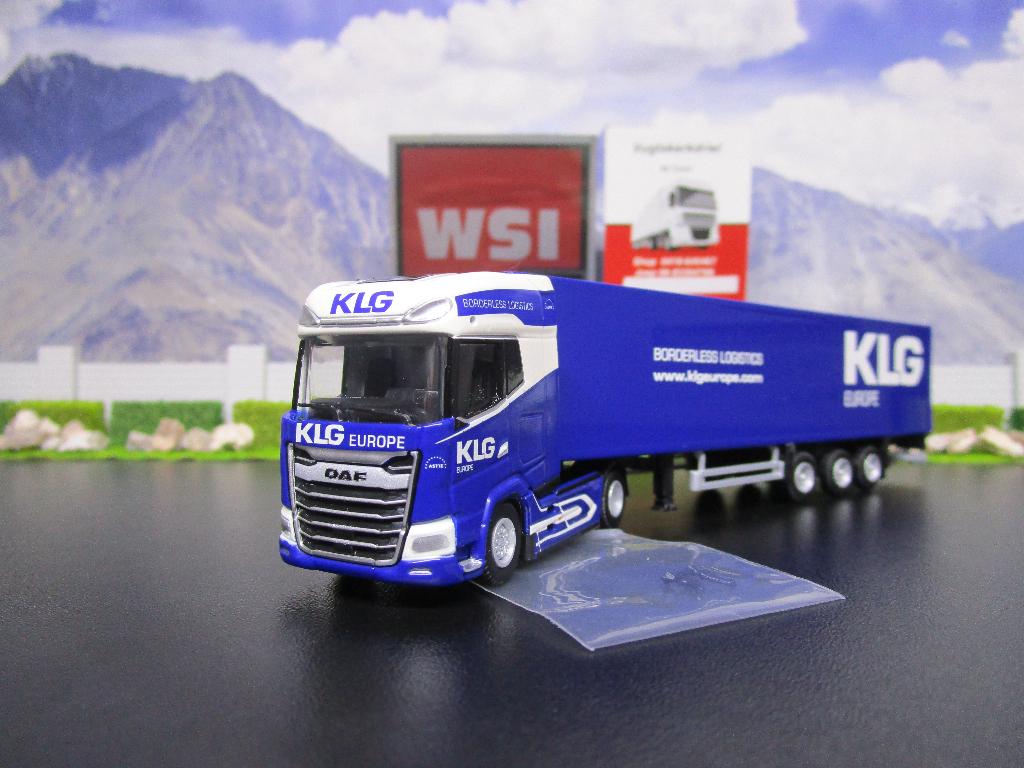 Wsi 71-2047 Daf XG+ MY25 , KLG Europe (Schaal 1:87), Hobby en Vrije tijd, Ophalen, Nieuw, Bus of Vrachtwagen, Wsi