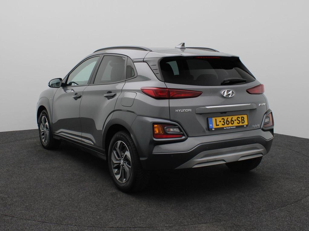 Hyundai Kona 1.6 GDI HEV Fashion | 1e Eigenaar | Blind Spot, 12 maanden, Stof, Gebruikt, 26 km/l