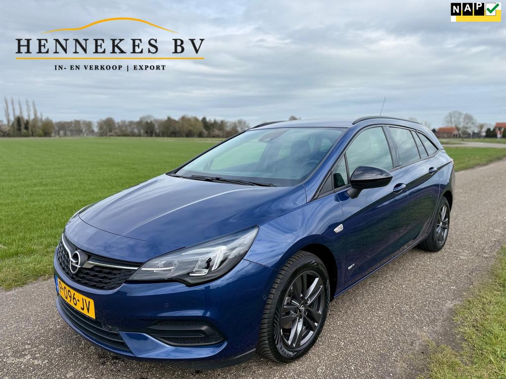 Opel Astra Sports Tourer 1.2 Design & Tech NAP, Voorwielaandrijving, Gebruikt, 1199 cc, Blauw
