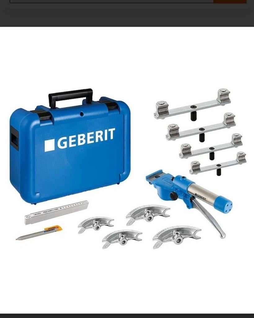 Uponor /Geberit hydraulische handbuiggereedschap koffer, Doe-het-zelf en Verbouw, Gereedschap | Handgereedschap, Ophalen of Verzenden