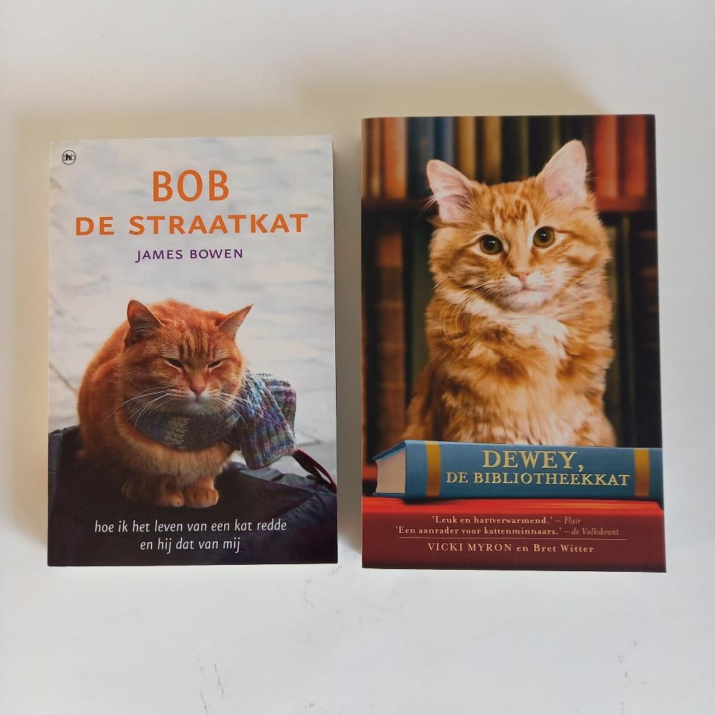 Bob de straatkat & Dewey de bibliotheekkat boeken, Boeken, Ophalen of Verzenden, Zo goed als nieuw, Diverse, Wereld overig