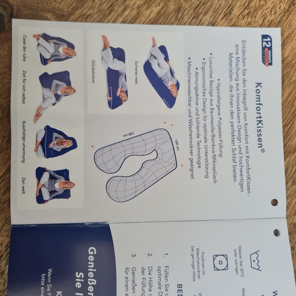 Zen, ontspanning zit/lig kussen, Ophalen of Verzenden, Nieuw, Blauw, Overige vormen