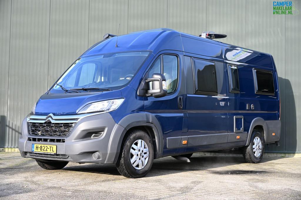 Pössl Roadcruiser 640 Enk bedden|Luifel|Zonnepaneel|Schotel, Caravans en Kamperen, Verwarmde buitenspiegels, Buscamper of Camperbus