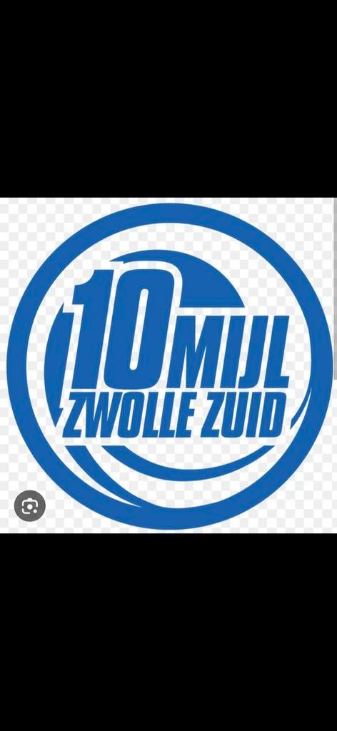 Ticket 10 mijl zwolle zuid, Ophalen of Verzenden