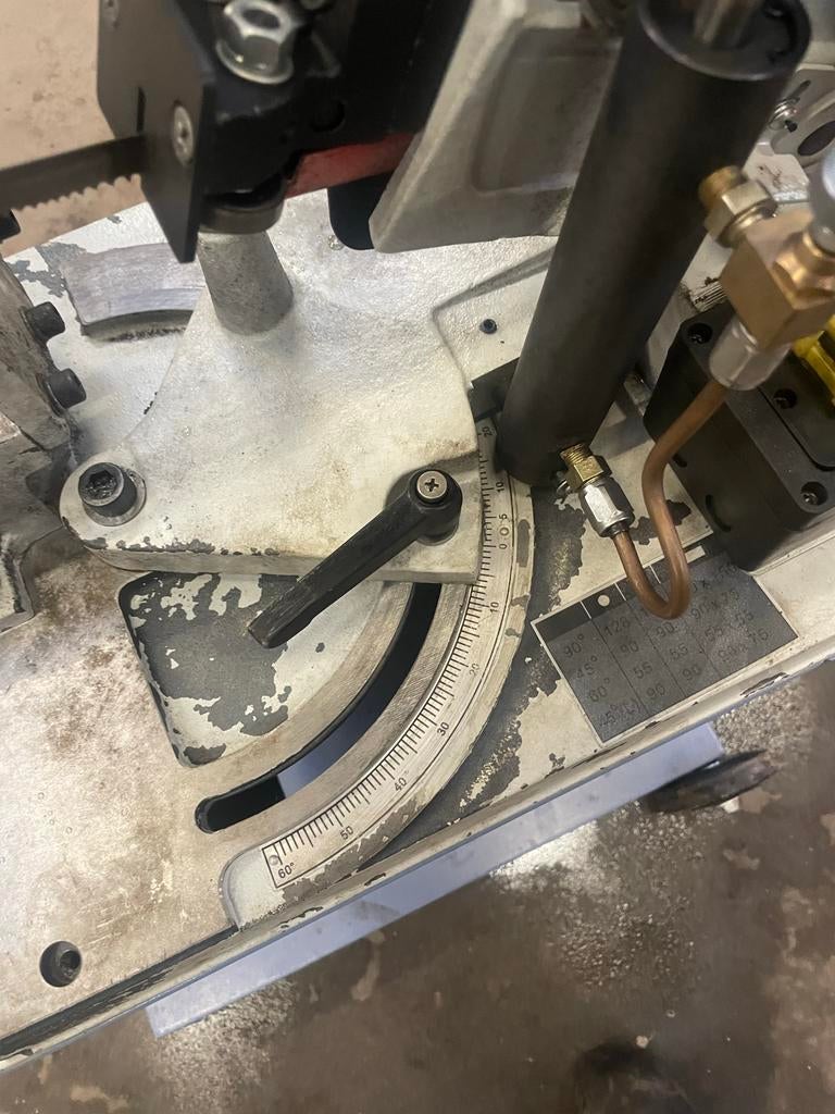 Lintzaag met nieuw lint, Ophalen, Gebruikt, 70 mm of meer, 600 tot 1200 watt