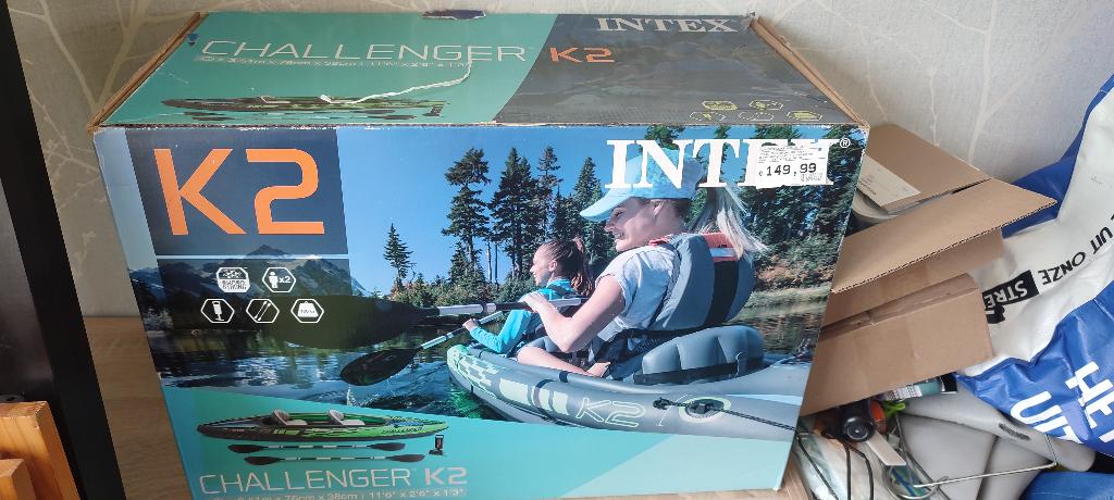 intex challenger K2 Kajak, Ophalen, Nieuw
