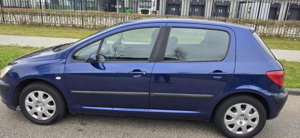 Peugeot 307 1.6 16V 5DR 2004 Blauw, Voorwielaandrijving, Stof, Zwart, 4 cilinders