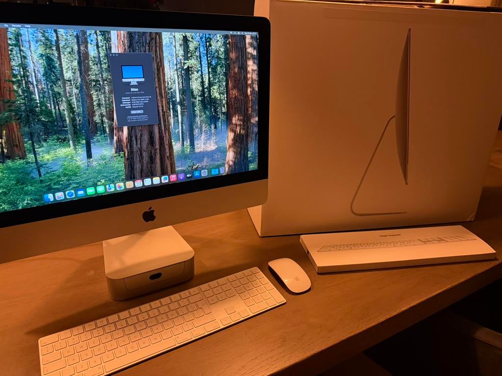 Apple iMac 21.5" 4K Retina 2019 - i5, 1TB, 8GB, Radeon 560X, Computers en Software, Apple Desktops, Ophalen, HDD en SSD, 8 GB