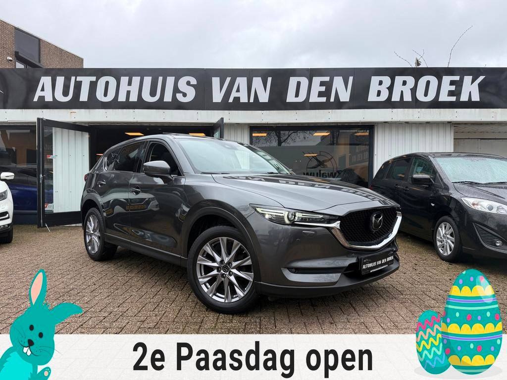 Mazda CX-5 2.5 SkyActiv-G 194 GT-M AWD|Dealer OH|Acc|Hud|Pan, Gebruikt, Zwart, 1498 kg, Bedrijf