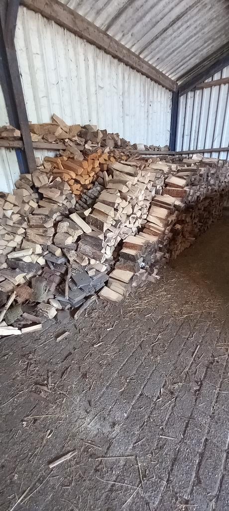 Kachelhout, vnl. essen, Tuin en Terras, 6 m³ of meer, Ophalen, Essenhout, Blokken