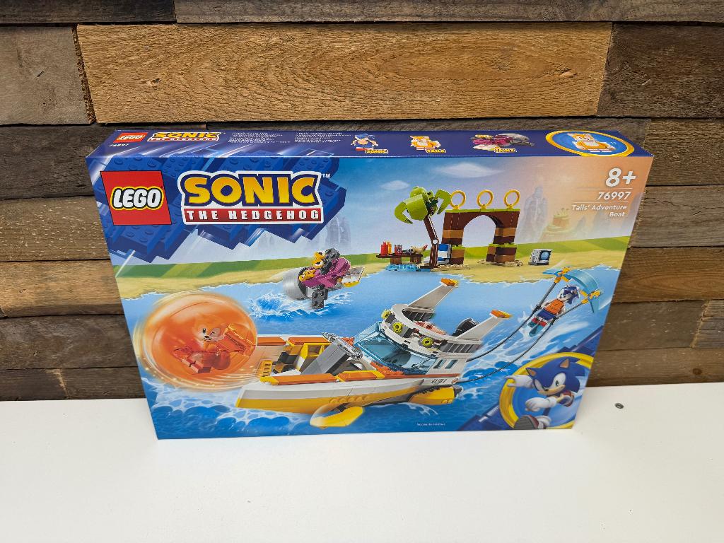 Lego 76997 - Tails's Adventure Boat - NIEUW - 11343, Ophalen of Verzenden, Nieuw, Complete set, Lego