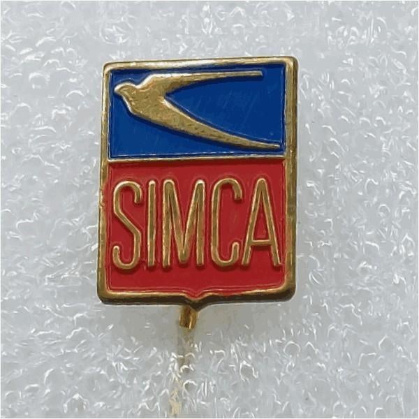 SP0643 Speldje Simca 12 x 15 mm, Ophalen of Verzenden, Gebruikt, Overige onderwerpen