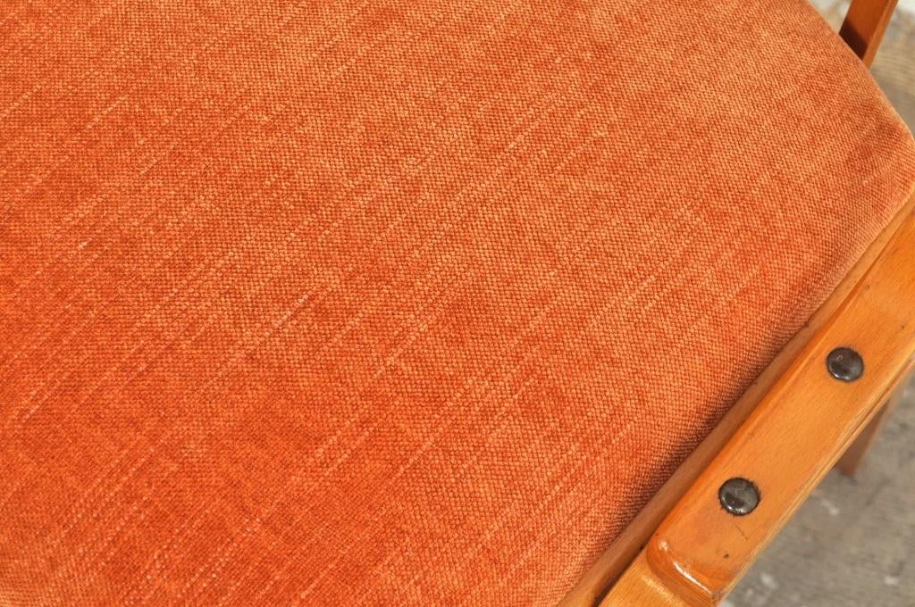 Vintage Ludvik Volak chairs set eetkamerstoelen jaren 60, Ophalen of Verzenden, Gebruikt, Vier