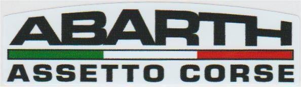 Fiat Abarth Assetto Corse sticker #2, Ophalen of Verzenden