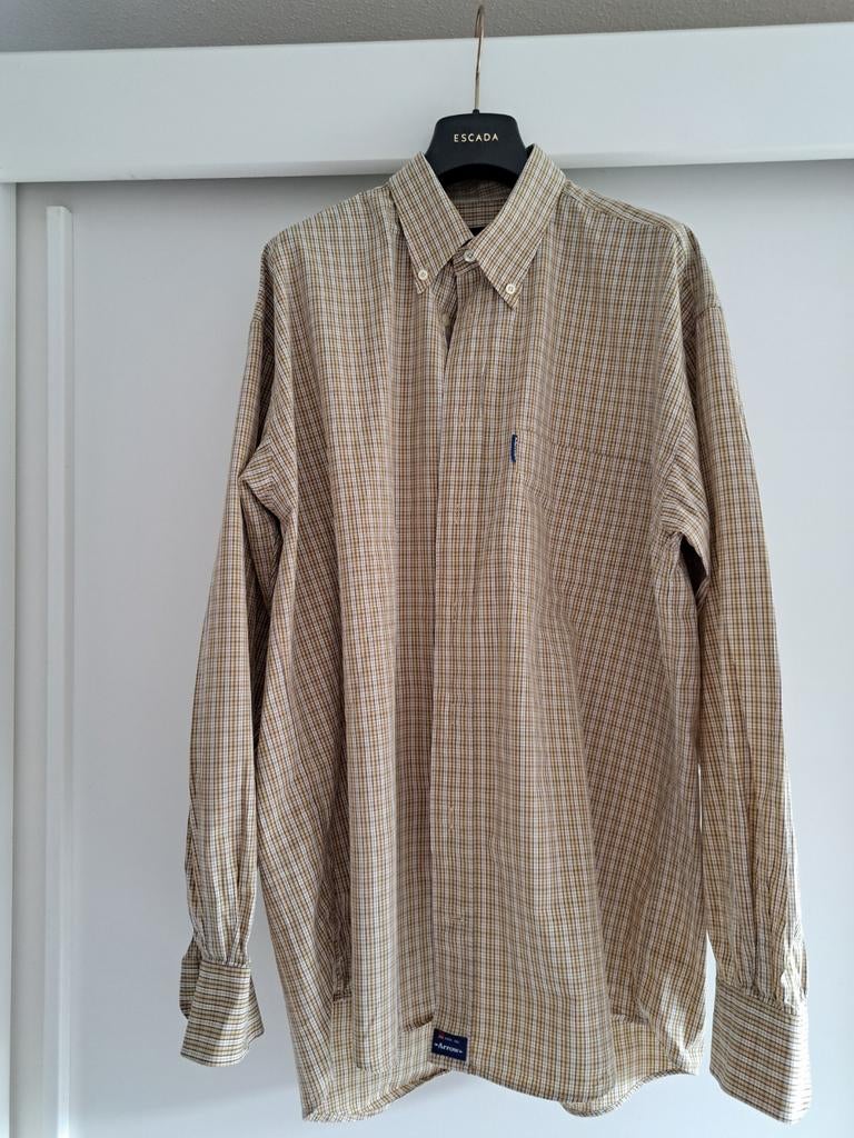 Arrow Overhemd - Geruit - Maat L, Overige kleuren, Arrow, Ophalen of Verzenden, Halswijdte 41/42 (L)