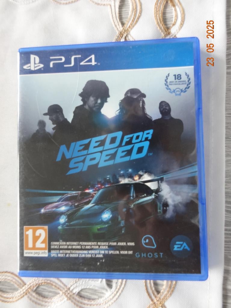 Goed werkend PS4 game Need for speed , geen kras, 1 speler, Racen en Vliegen, Ophalen of Verzenden, Zo goed als nieuw
