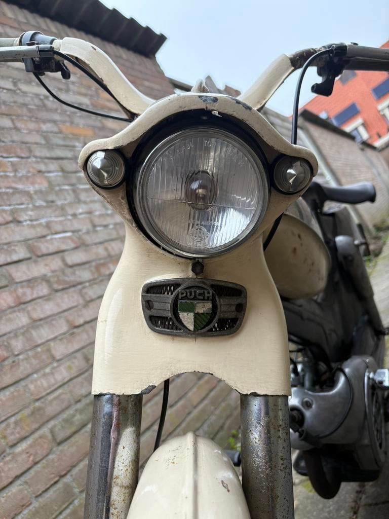 Puch VS50 D (customized), Fietsen en Brommers, Snorfietsen en Snorscooters, Gebruikt, Overige merken, Tweetakt, Ophalen
