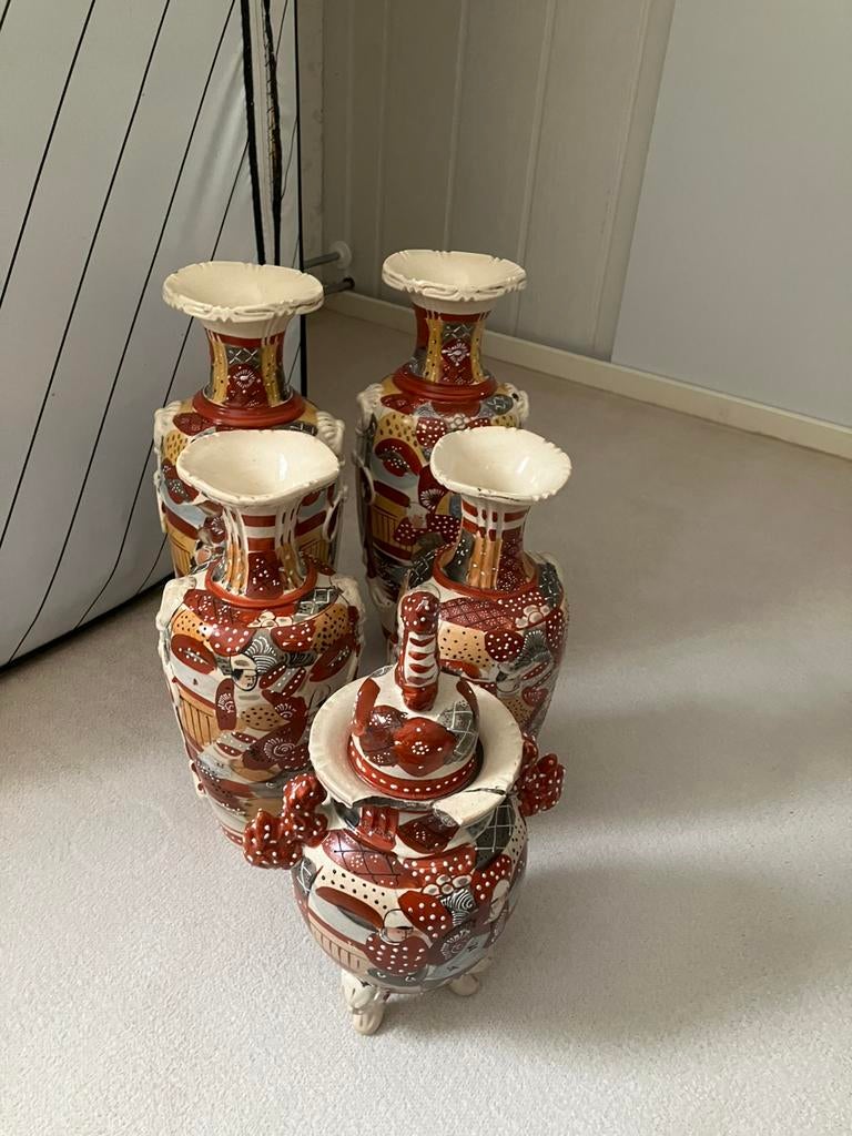 Satsuma vazen, Antiek en Kunst, Ophalen of Verzenden