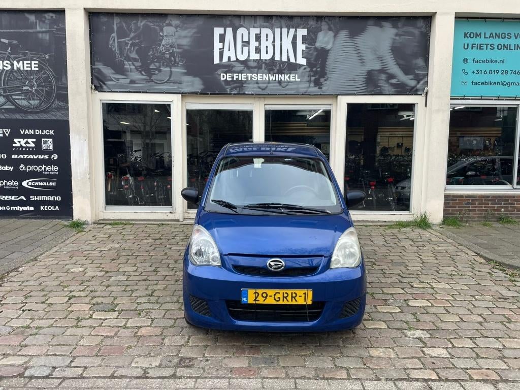 Daihatsu Cuore 1.0 5D 2008 Blauw, Auto's, Daihatsu, Voorwielaandrijving, Stof, 600 kg, Cuore