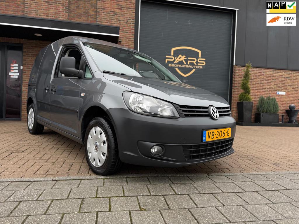 Volkswagen Caddy 1.6 TDI 102PK Airco Navi Elk.Ramen Cruise C, Auto's, Bestelauto's, Voorwielaandrijving, Euro 5, Stof, Gebruikt