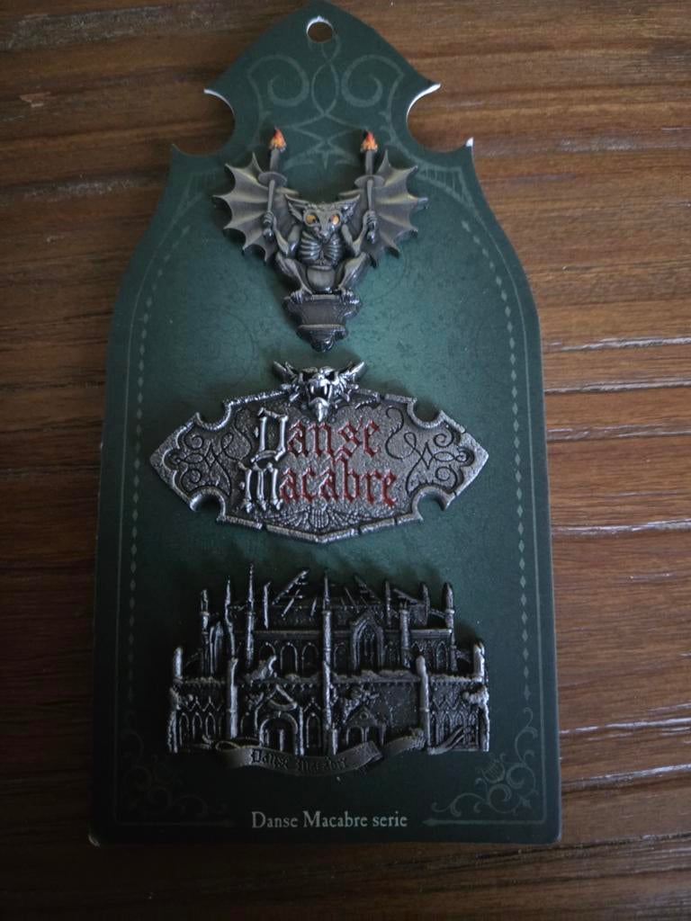 Danse Macabre set Efteling. OOK TE RUIL, Ophalen of Verzenden, Nieuw, Button of Speldje