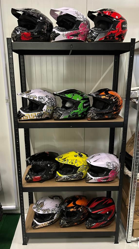 Nieuwe kinder motor helm in verschillende kleuren en maten, Kinderen, Ultra, Ultra, Integraalhelm