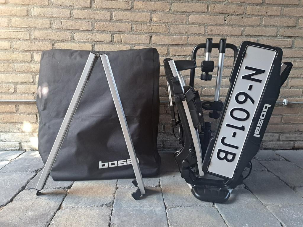 Bosal Traveller II Fietsendrager + oprijgoot + tas als ANWB, Auto diversen, Ophalen, Zo goed als nieuw, Trekhaakdrager