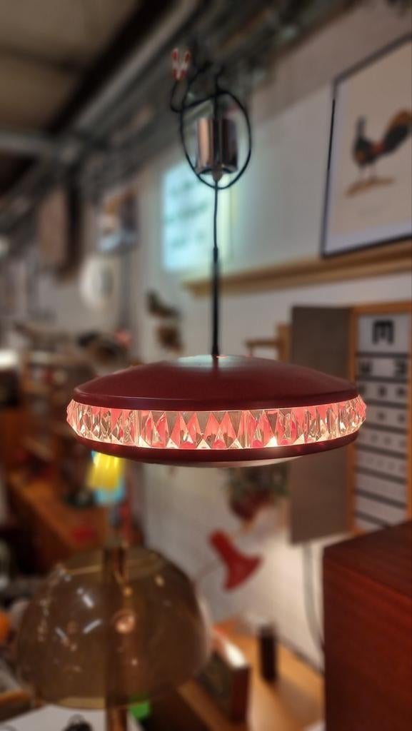 Vintage UFO hanglamp jaren 60 70, ,, Ophalen of Verzenden, ,, ,