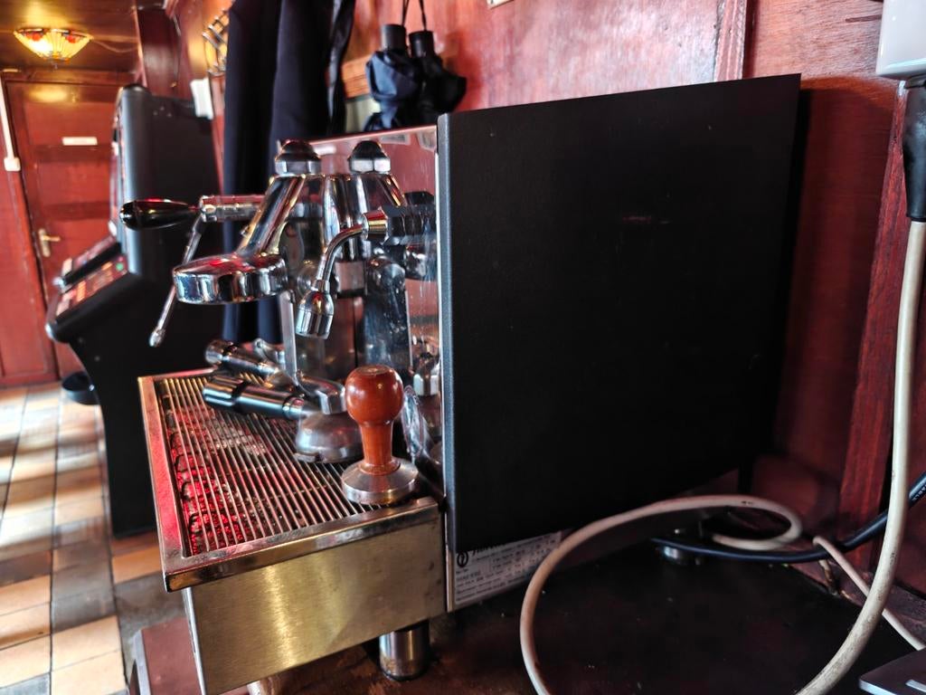 Fiorenzato Ducale 1-groeps espressomachine - Opknapper, Gebruikt, Espresso apparaat, Gemalen koffie, 1 kopje