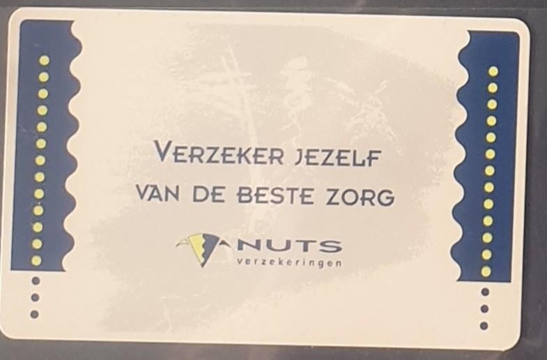 Telefoonkaart Nuts verzekeringen ongebruikt, Verzamelen, Telefoonkaarten, Ophalen of Verzenden, Nederland