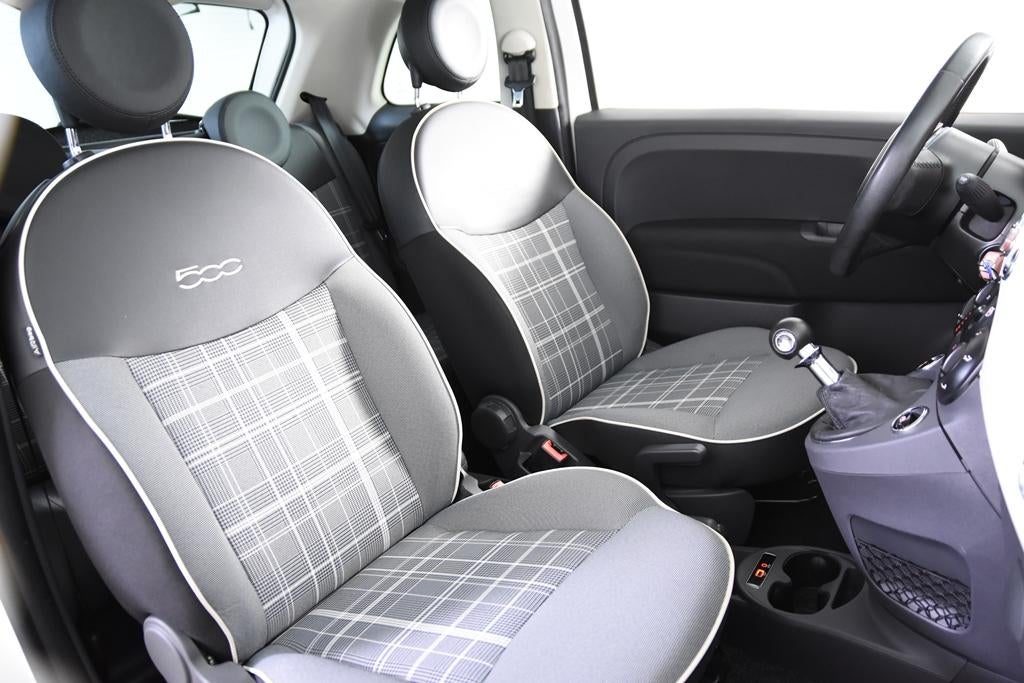 Fiat 500 1.2 Lounge *Panoramadak*Parkassist* (bj 2016), Auto's, Voorwielaandrijving, Stof, Gebruikt, 4 cilinders