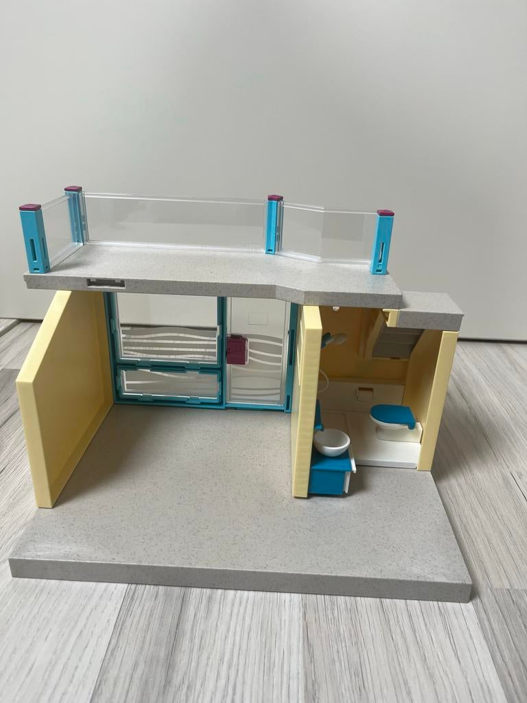 Playmobil bungalow, Ophalen of Verzenden, Zo goed als nieuw, Complete set