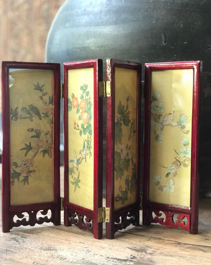 Chinese table divider tafelscherm Aziatisch oosters, Antiek en Kunst, Ophalen of Verzenden