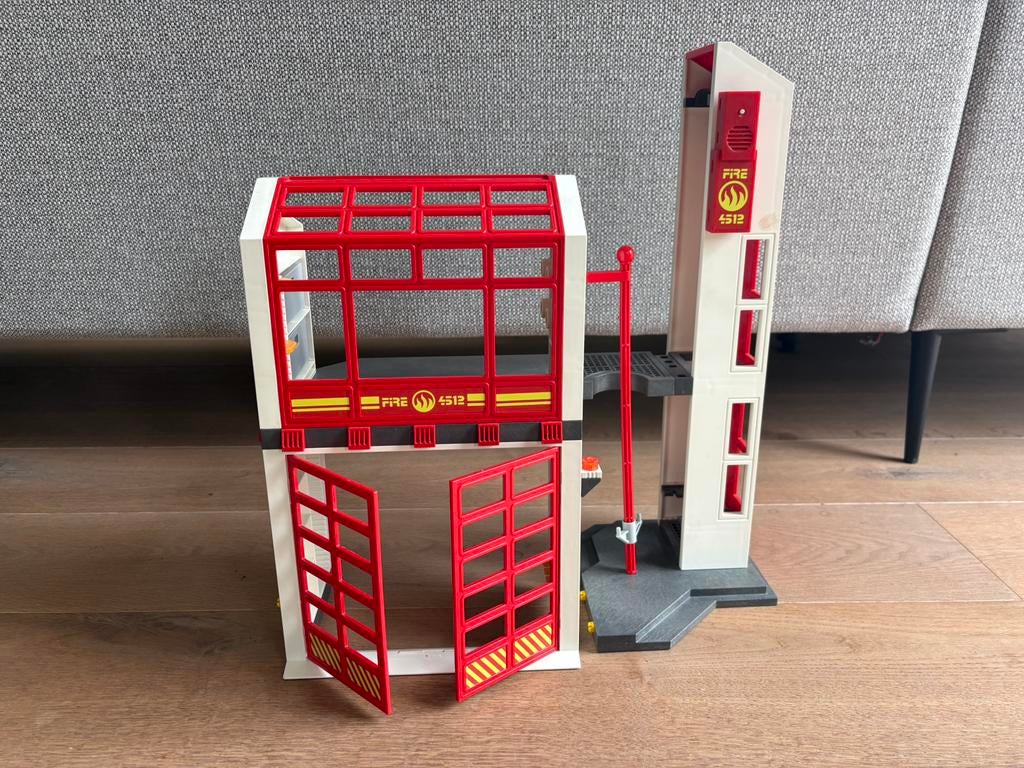 Playmobil city action 5361 - brandweerkazerne, Ophalen, Gebruikt, Complete set