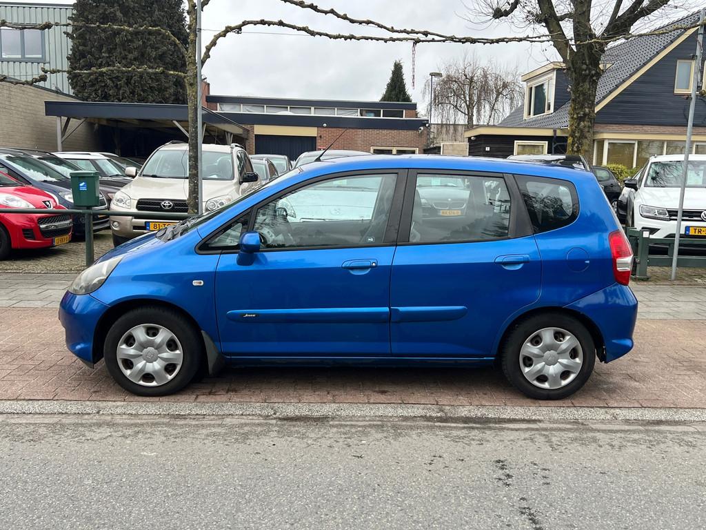 Honda Jazz 1.2 Cool *Airco=Koud, Voorwielaandrijving, 450 kg, 4 cilinders, Blauw