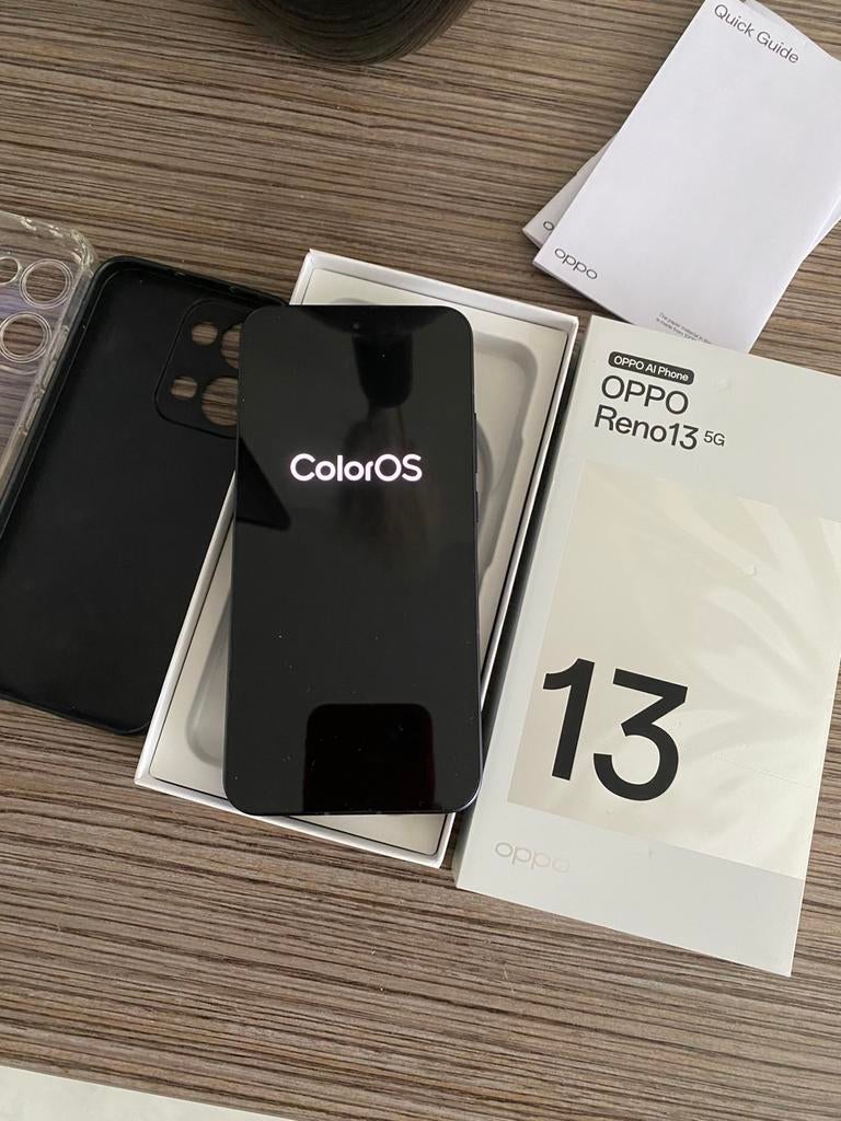 In nieuwstaat oppo reno 13 5G 256gb, Telecommunicatie, Ophalen of Verzenden, Zo goed als nieuw, 6 megapixel of meer, Overige modellen