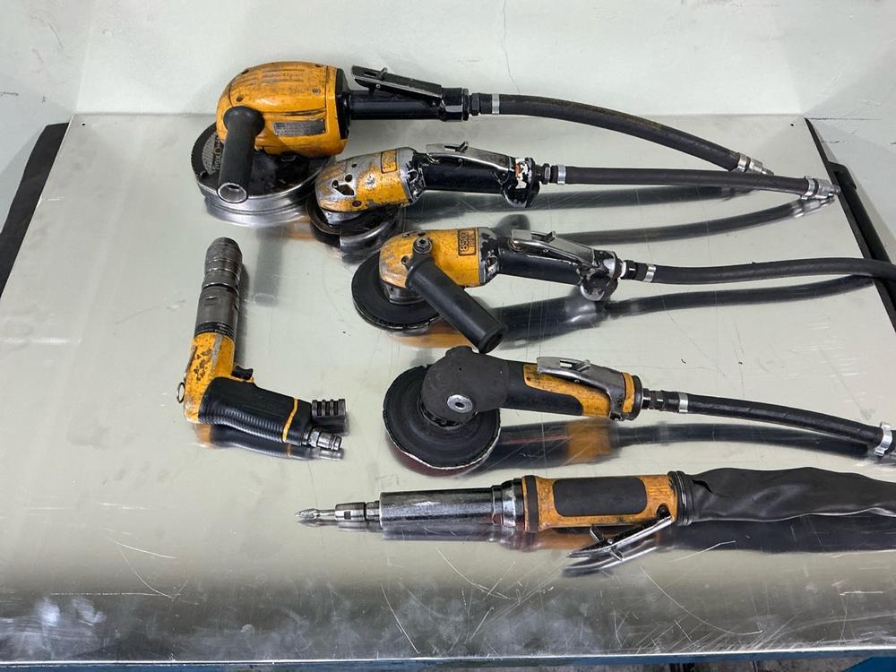 Atlas Copco Pneumatische slijp en boormachine set