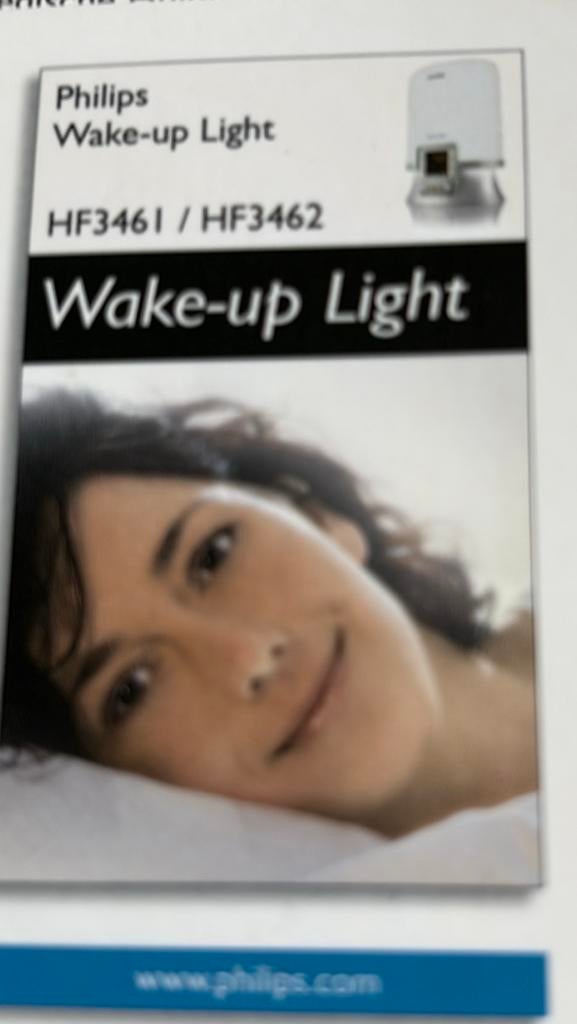 Philips wake-up light, Witgoed en Apparatuur, Wekkers, Ophalen, Gebruikt, Digitaal