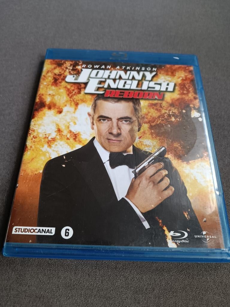 Johnny English reborn - bluray, Cd's en Dvd's, Blu-ray, Ophalen of Verzenden, Zo goed als nieuw, Actie