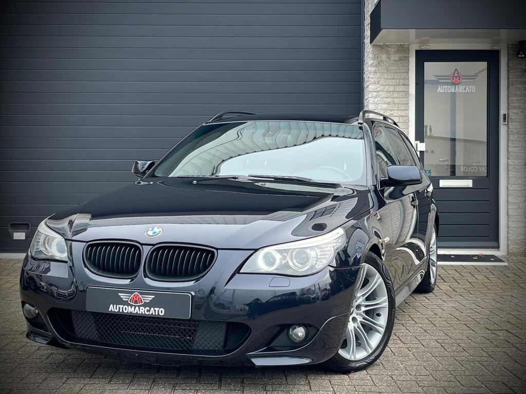 BMW 5-serie Touring 550i Aut. | M-Pakket | Pano dak | YoungT, Automaat, Achterwielaandrijving, Gebruikt, 4799 cc