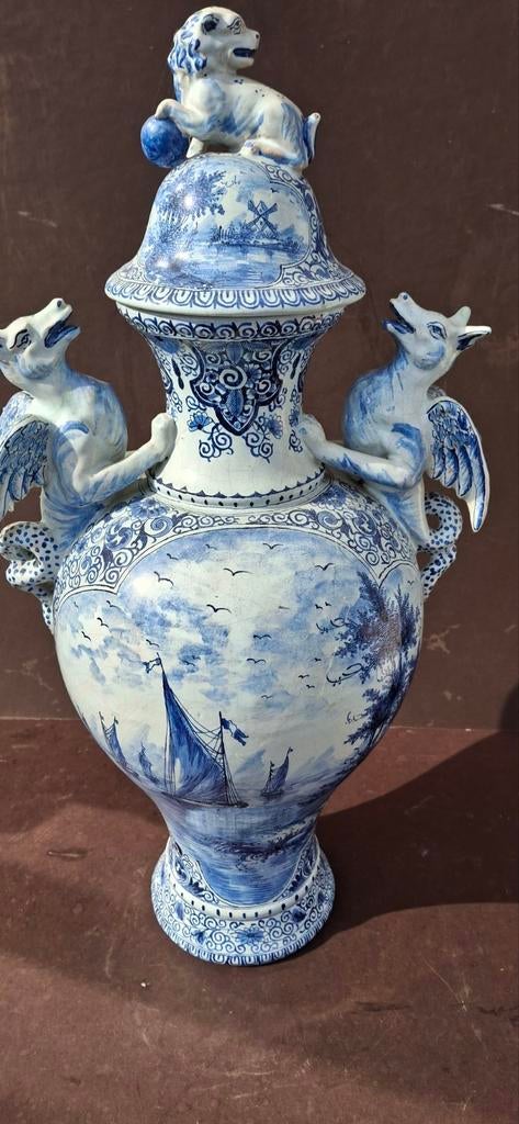 Delfts blauwe vazen, Ophalen of Verzenden