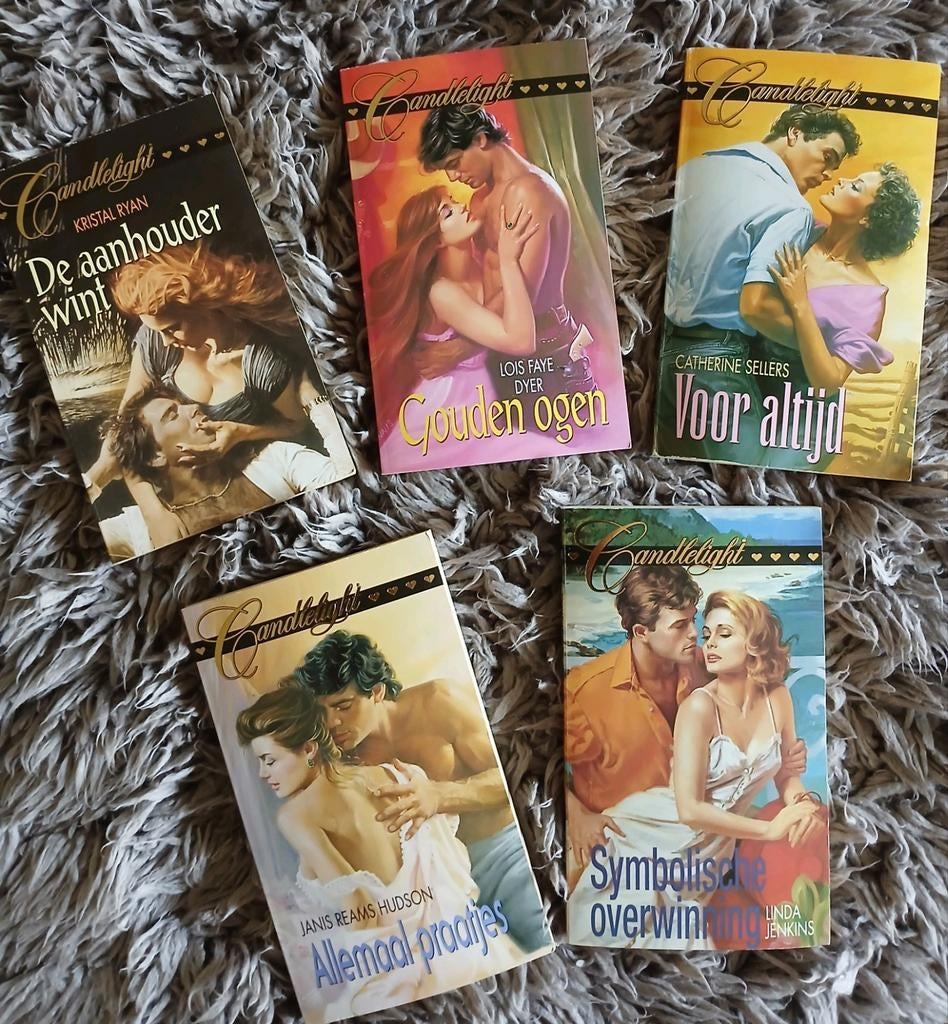 Candlelight Romantische Romans - 5 Boeken Set, Boeken, Romans, Ophalen of Verzenden, Gelezen, Diverse auteurs, Nederland