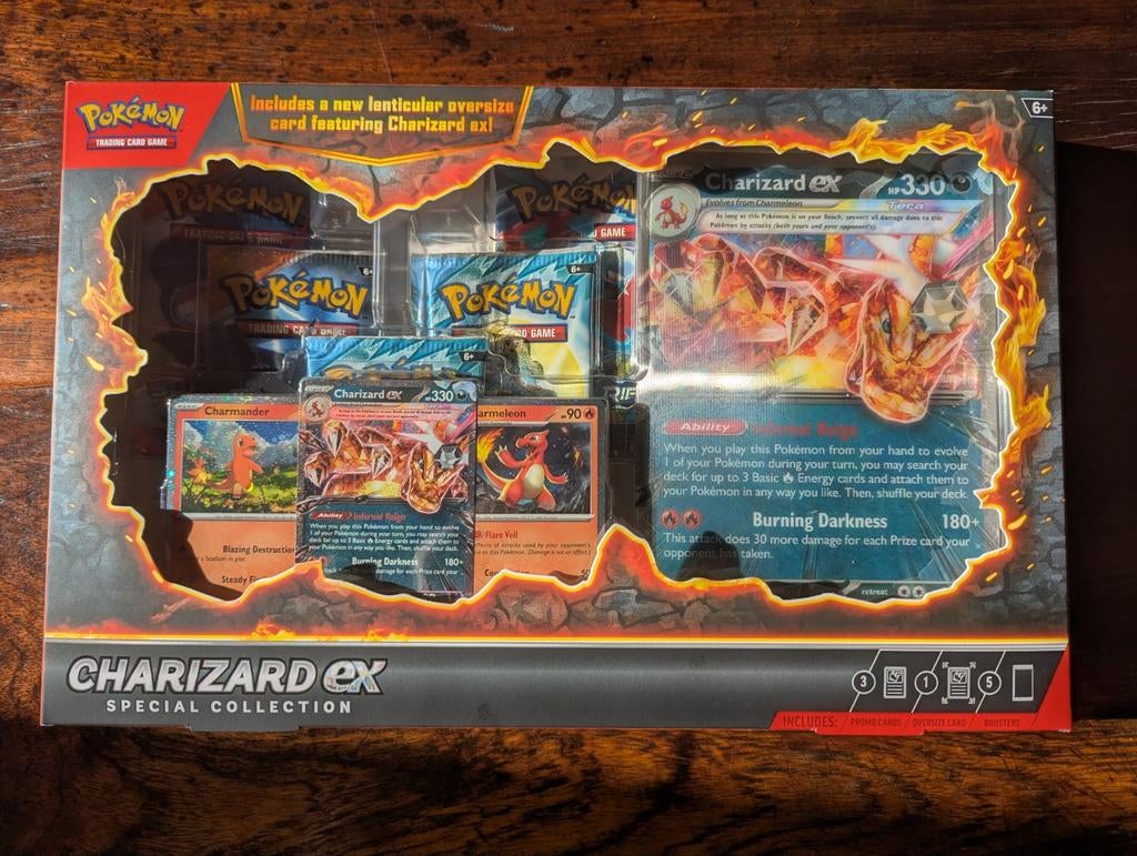 Pokemon Charizard EX Special Collection, Ophalen