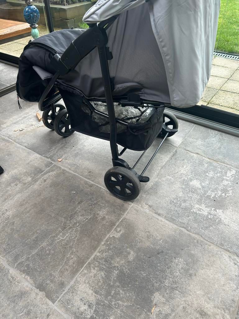 Hauck Buggy met voetenzak en zonnekap, Kinderen en Baby's, Buggy's, Gebruikt, Overige merken, Voetenzak, Ophalen of Verzenden