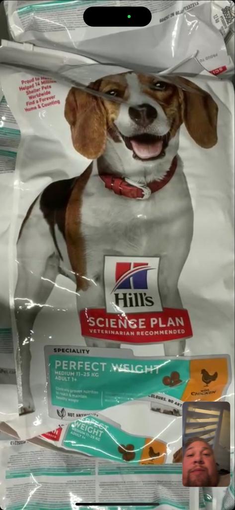 Hill hondevoer nieuwe zak, Ophalen of Verzenden, Hond