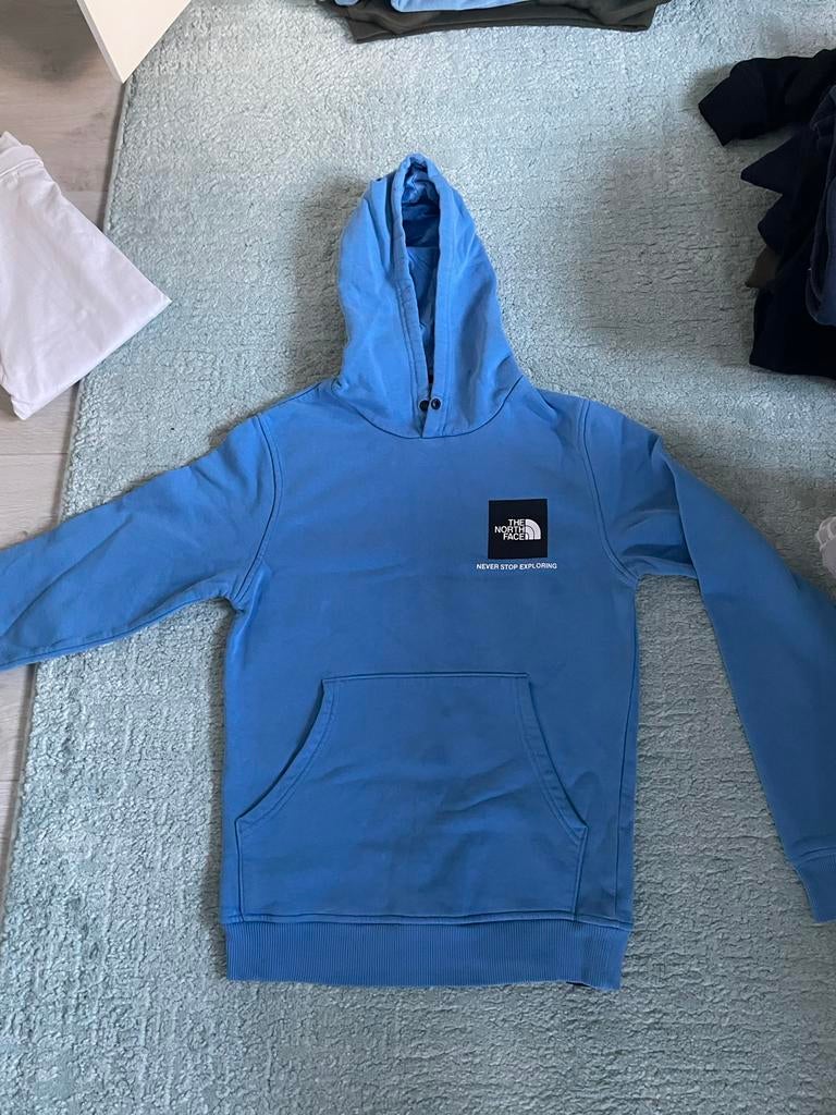 The North Face trainingspak, Ophalen of Verzenden, Gedragen, Maat 46 (S) of kleiner, Blauw
